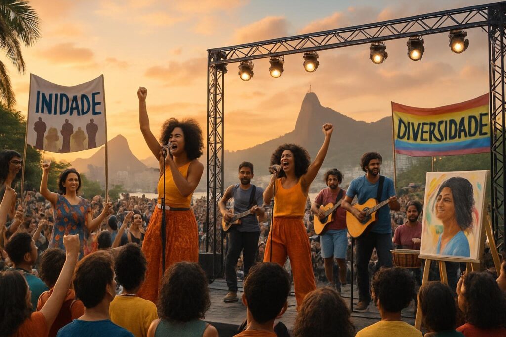 Abolicionistas Brasileiras trazem 40 artistas para um grande evento no Rio