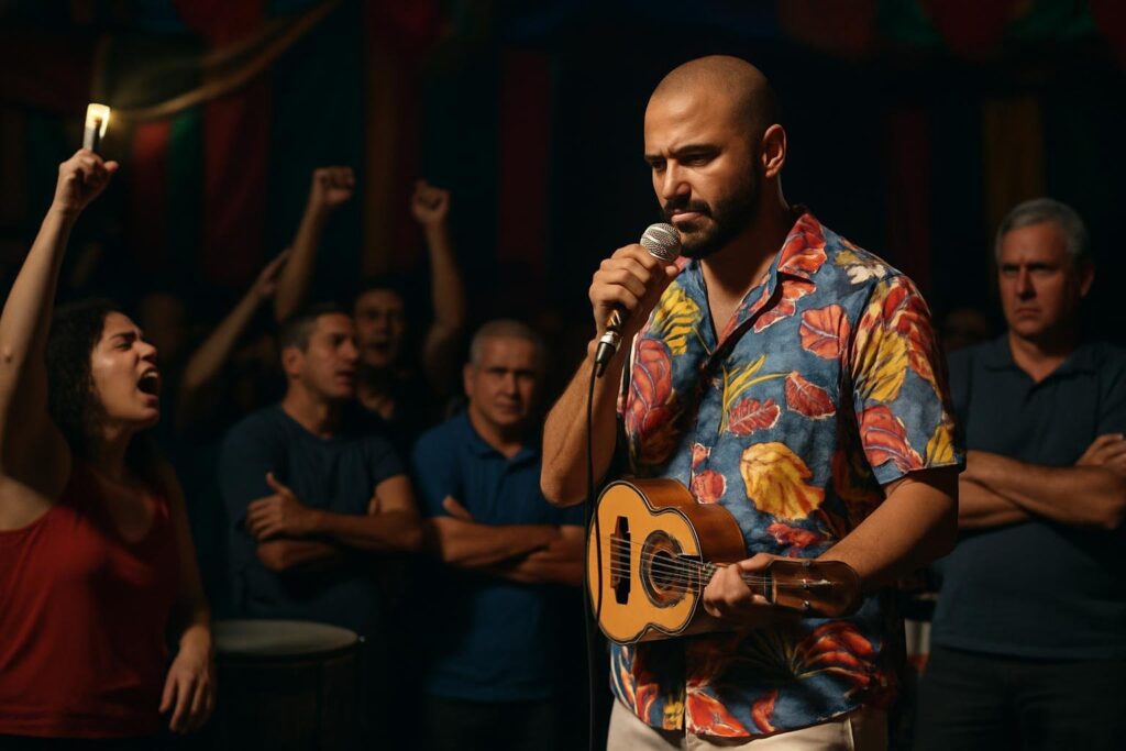 Diogo Nogueira é hostilizado por bolsonaristas e faz desabafo impactante