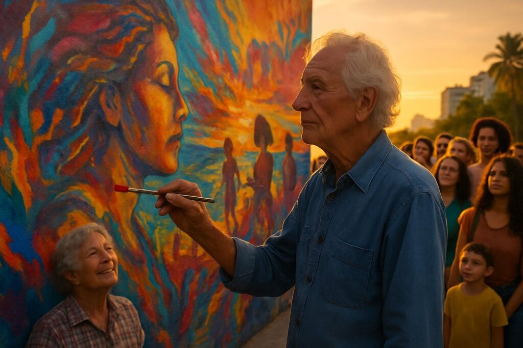 Memórias Eternas: Artistas 50+ Levam Histórias à Vida em Santos