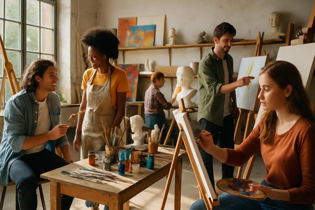 Oportunidade Imperdível: Formação Gratuita para Artistas Visuais do Sul de SC